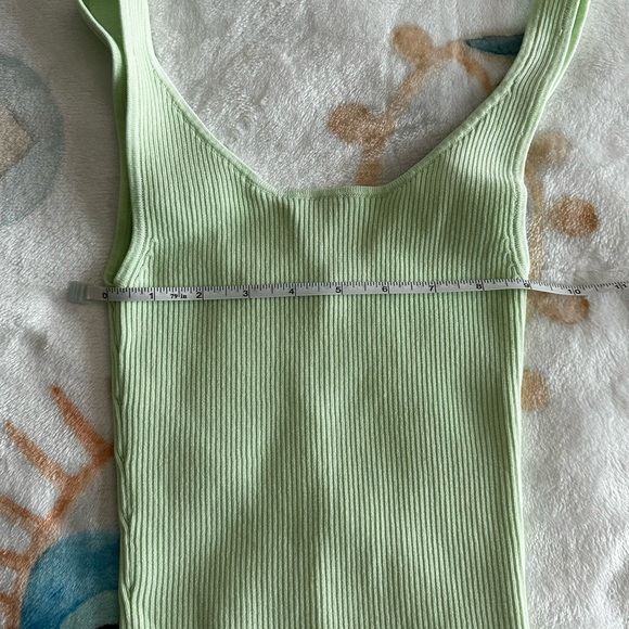 Zara Ribbed Cropped Tank Top - Picture 4 of 6